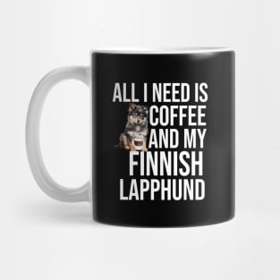 Finnish Lapphund And Coffee Mug